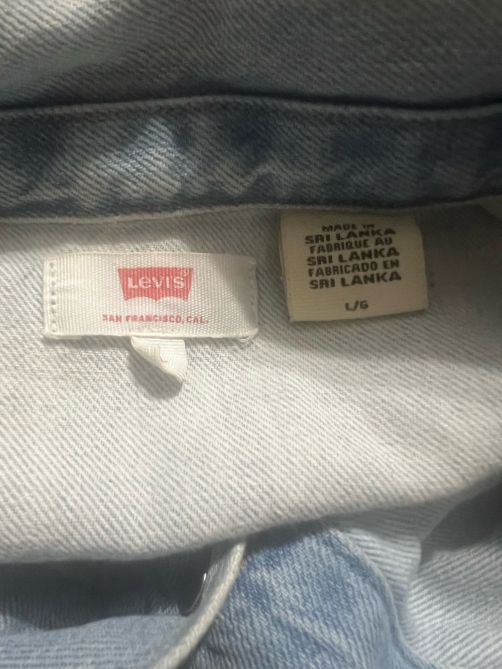 Levi's Light Blue Denim Romper - Picture 10 of 11